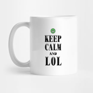 Keep calm and LOL Mug
